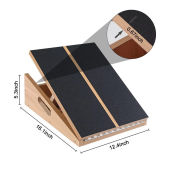 【SG Seller】Professional Wooden Slant Board Adjustable Incline Board Calf Ankle Stretcher Stretch Board 拉筋板