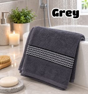 TUALA MANDI DEWASA YANG BERSAIZ 68CM X 133CM MATERIAL COTTON [JE100]