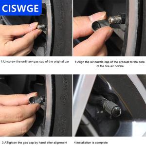 [COD] CISWGE AUTOPARTS 10 cái nắp van xe hơi xe máy xe đạp xe hơi thông dụng nắp van bánh xe nhựa nắp thân lốp bụi