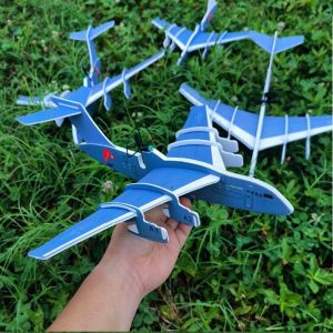 FLYING Durable Electric Foam Glider Airplane 2 Colors 39.543cm Remote Control Transport Aircraft High Quality Airplane Model Toy for Kids