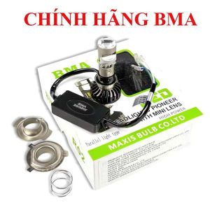 Đèn Pha Bi Cầu BMA M8C 35W 12V DC – Lắp Wave Nhỏ Dream SH Mode Future 1… – Siêu Sáng Cos/Pha Rõ Nét Tiết Kiệm Điện