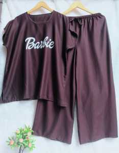 ONESET/PIYAMA/SETCEL/SETELAN WANITA POLOS/BAJU SETELAN RAYON MOTIF BARBIE TERBARU/SETCEL WANITA PLPS RAYON LENGAN PENDEK TERLARIS JUMBO