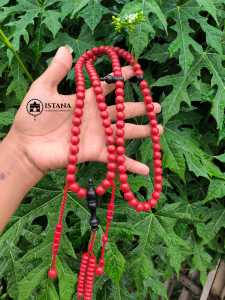 Tasbih batu karang read koral marjan