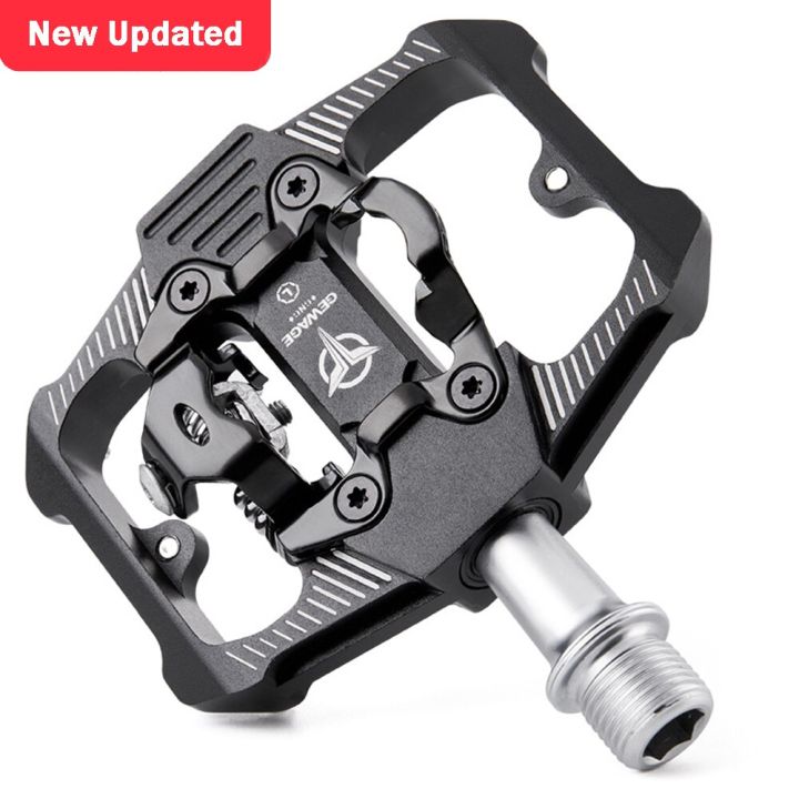 Bike Pedals Clipless/Flat Platform SPD Clip MTB BMX Road Bicycle Pedals