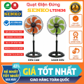 Quạt Điện Đứng 7 Cánh Senko LTS1636 - Quạt lửng Senko - Quạt điện cây đứng lỡ Senko  - Quạt lỡ sải cánh 39 cm - 3 tốc độ gió - Êm ái , bền bỉ - Hàng Chính Hãng- Bảo hành 24 tháng. 