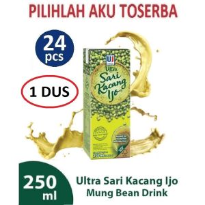 ULTRA SARI KACANG IJO 250 ml - (1 DUS ISI 24)