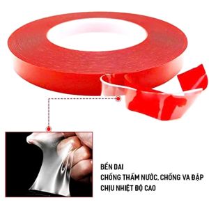 Băng Dính Trong 2 Mặt Dán Cường Lực Siêu Gắn Kết Dài 2cmx3 Mét [Giá Sốc]