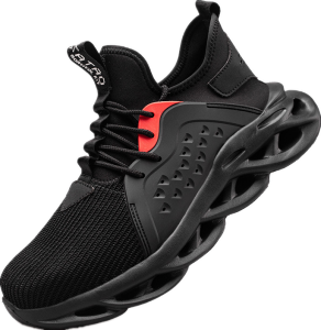 MISS CHANG steel toe shoes mens safety shoes anti smashing and anti stabbing shoes womens work shoes