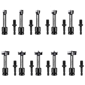 3 cái khoan gia công gỗ bits thép không gỉ cưa lỗ Khoan Mở chế biến gỗ bản lề lỗ khoan mũi khoan cắt