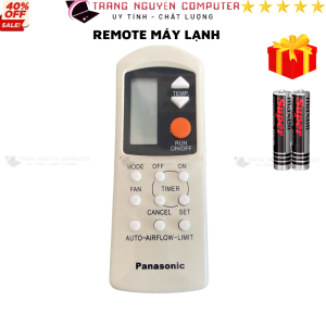 Điều khiển điều hòa Panasonic Mã 10 Đa năng remote máy lạnh Đa năng - Tặng kèm pin - Trang Nguyễn Computer