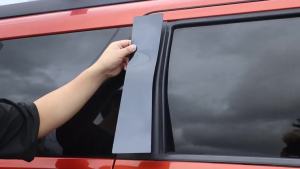OnlyF U JeCar For Dodge Nitro 2007-2012 Car Window Middle Pillar Plate Decoration Protector Cover Stickers Auto Exterior Accessories T2Y7B