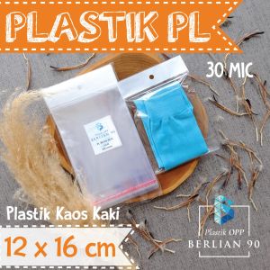 Plastik Display 12 x 16 Cm Isi 100 Lembar - Plastik Perlize - Plastik OPP Gantung