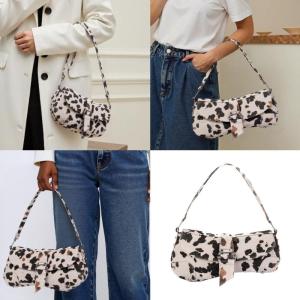 Hoboes Handbag Under the Arm Purses Sweet Clutch Purse with Magnetic Closure Shoulder Bags for Women Commuting Bags Gifts