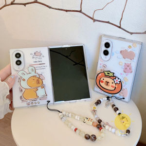 For Z Fold 8 Ultra Case PC TPU Phone Case For SAMSUNG Galaxy Z Fold 8 7 6 5 4 3 Cover Aesthetic Korean Cute
