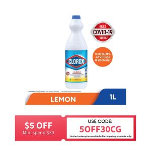 Clorox Liquid Bleach - Lemon 1L