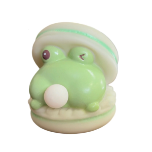 Adorable Macaron Hamburger Bubble Sensory Toy Squeeze Toy Stress Relief For Classroom Office Relaxation