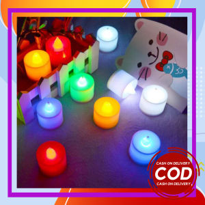 Dapat 5pcs Lilin Elektrik Mini LED Lampu Hias Lilin Meja Lilin Mini Elektrik