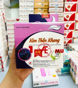 Kim Thần Khang giúp tăng cường sức khỏe thần kinh tăng cường lưu thông máu DƯỢC PHẨM Á ÂU hoopj180 viên tặng 30 viên