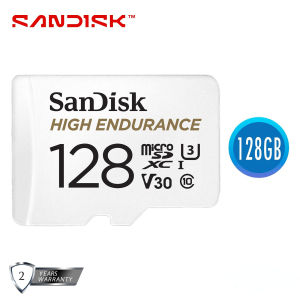 SanDisk High Endurance 128GB 256GB 512GB Micro SDXC V30 U3 Class 10 Memory Card with Adapter Up to 100MB/s