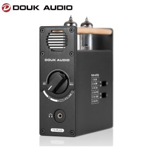Douk Audio HiFi Vacuum Tube Preamp for MM / MC Phono Turntables Stereo Desktop Audio Pre-Amplifier Headphone Amp