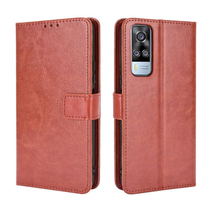 Y31 Back Cover Phone Cover For Vivo Y31 Vivo Y31 Case PU Leather