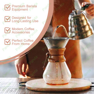 Teko Leher Angsa 350ml & 1.2L PANDA: Teko Kopi Tahan Karat Untuk Barista