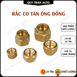 Rắc co Tán ống đồng các phi 6 10 12 16 đủ cỡ hàng đúc dầy đẹp giá tốt - Quý Trần Auto