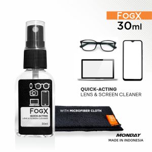 FOGX 30ml Cairan Pembersih Kacamata/Pembersih Layar Hp Lens Cleaner