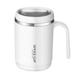 Ly Cafe Giữ Nhiệt Có Nắp Inox 304 Hai Lớp 500ml Kèm Ống Hút. Kiểu Dáng Đẹp. Nhìn Là Thích. Ly Cốc Cafe Văn Phòng