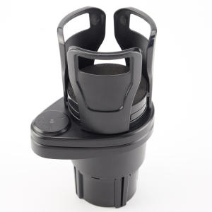 2 In 1 Vehicle-mounted Slip-proof Cup Holder 360 Degree Rotating Water Car Cup Holder Multifunctional Dual Holder