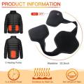 Heating Pad for Jacket Portable Heater Pads Coat Heater 3 Gears Heater Pad Electric Heating Pad for Indoor Outdoor Winter Camping premium. 