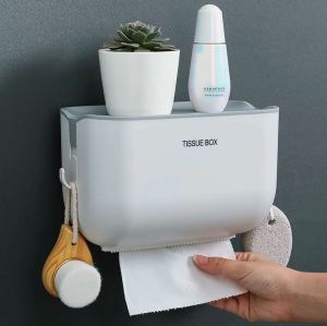 Tissue Box Waterproof Toilet Paper Holder Bathroom Toilet Tissue Holder Box Bekas Tisu Bilik Mandi [F19]