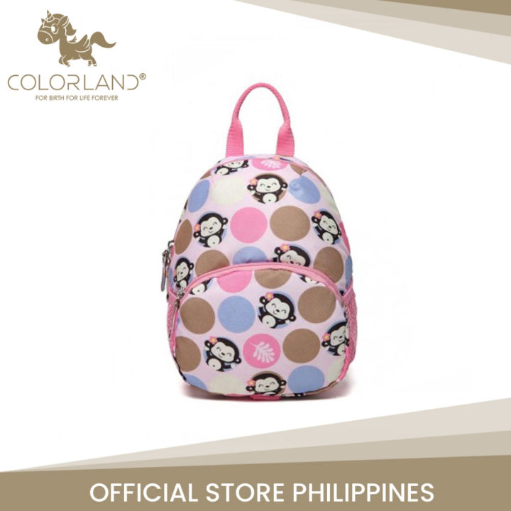 Colorland Diaper Anti Lost Backpack (KB001-C/Pink) Lazada PH