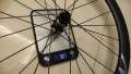Used MVMT Carbon Disc Wheelset R45 Tubeless Ready Center Lock 12 Speed Freehub XDR (Sram Type) Come With Cassette and disc rotor. 