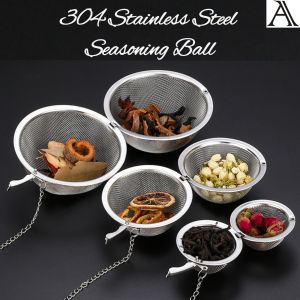 Stainless Steel Seasoning Ball Soup Stew/3 Saiz Rebusan Sup Bola Perasa Keluli Tahan Karat.