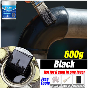 ✨Upgrade✨German GOOTI 2 IN 1 Anti Rust Paint 1KG Rust Conversion Agent No Need Primer Waterproof Anti-Corrosion Quick Drying Direct Use No Peeling Rust Remover for Rusty Metal Steel Car Railings Stair
