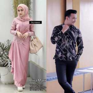 Set Couple Kebaya Brukat [realpick] 2022 / Couple Brokat Modern2022 / Sarimbit Rok Duyung / arimbi farsya/Baju Pesta / Baju Songket / Akita Kebaya / Baju Kondangan Brokat / Baju Tunangan / Baju Kawinan / Couple Alika Maxy