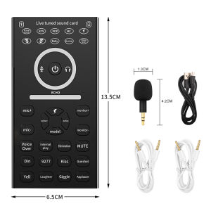 Siborie COD Paket Lengkap handhold soundcard BOX18 Complimentary mini mic Streaming Langsung Luar
