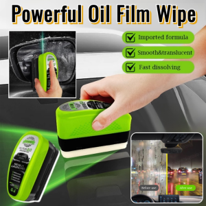New Green Oil Film Wipe Powerful Car Windscreen Cleaner Coated Car Glass Stain Oil Dirt Remove Agent