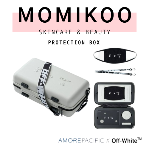 Off-White x Amore Pacific Protection Box Luxury Skincare Packaging