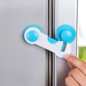 PENGAMAN PENGAIT PENAHAN PENGUNCI LACI LEMARI PINTU KULKAS PERABOT FURNITURE SAFETY LOCK BABY BAYI