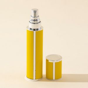 OUTMODED INTERSECT77OU5 PU Leather Perfume Bottle Empty 10ml Cosmetic Container Portable Leak-proof Spray Bottle for Woman