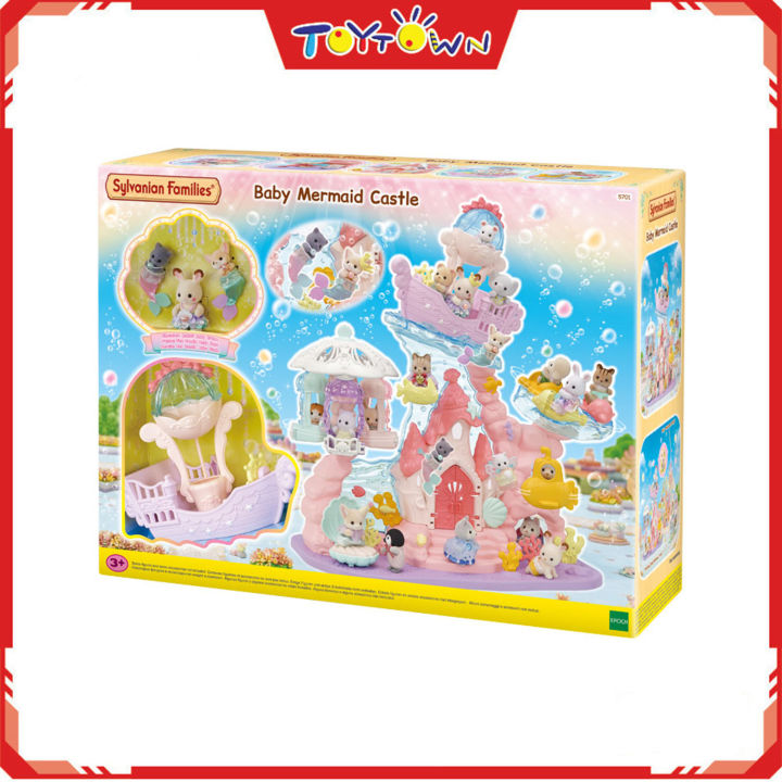 Sylvanian Families® Baby Mermaid Castle Toytown House Decoration