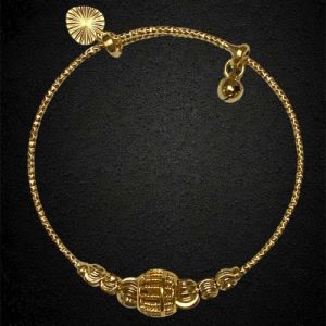 Emas Korea (Bracelet / Bangle) 24k Gold Plated Abacus Bracelet Sempoa Bangle Lucky Ball Accessories Jewellery Rantai Tangan Emas Wanita 现货镀18K金算盘转运珠手镯手链首饰品潘多拉"