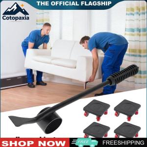 【New Arrival】 Heavy Duty Furniture Transport Roller Lifter Tool Set for Moving Heavy Stuffs with Durable Steel Construction