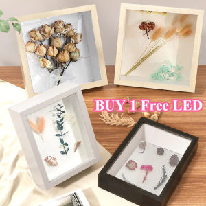 Flower Frame Shadow Box For Dried Flower Wooden Flower Frame Preservation PAZU