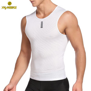 YKYWBIKE Universal Cycling Jersey Vest Summer Slim Cycling Base Layers Breathable Sleeveless Bicycle Clothes Bike Shirt