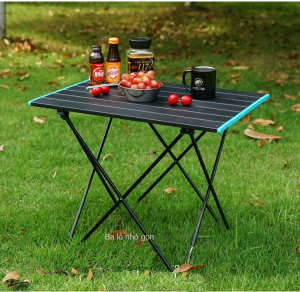 bàn xếp gấp gọn Bàn Gấp Bàn Nướng Thịt Hợp Kim Nhôm Trọng Lượng Nhẹ Bàn Dã Ngoại Di Động Ngoài Trời Bàn Tấm Nhôm Cắm Trại Tự Lái