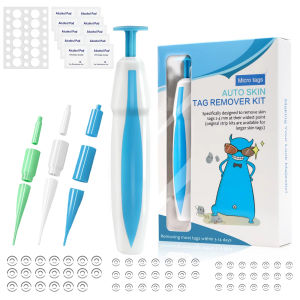 Hengfa Lina 3 In1 Painless Auto Skin Tag Mole Wart Removal Kit Cleaning Tools Face Skin Care Body Wart Dot Treatments Remover Beauty Health