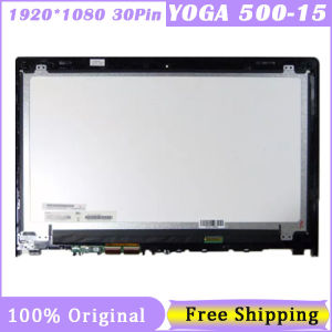 15.6 Inch Touch Screen For YOGA 500-15ISK 500-15IBD Yoga-500 15IHW LCD Display Assembly Replacement 1920*1080 FHD 30 Pin